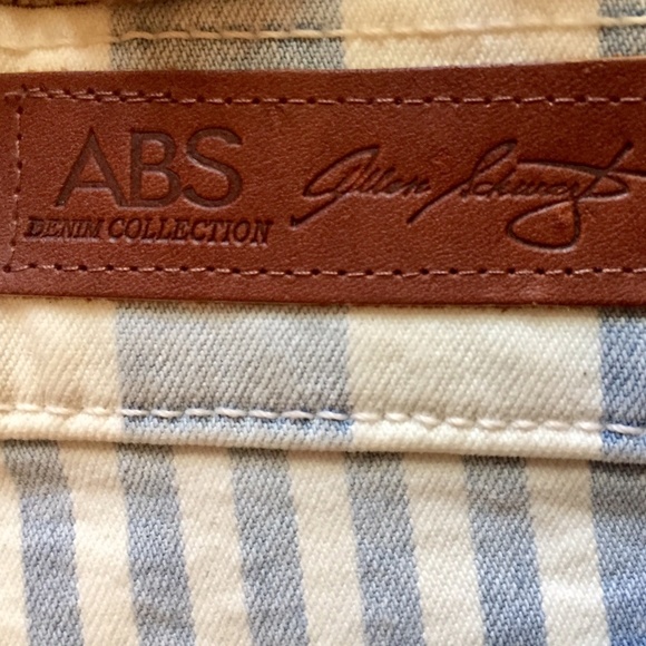 Skinny Stretchy Stripes Jeans, 27, New - Picture 7 of 8